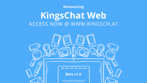 KingsChat Web Version Now Available