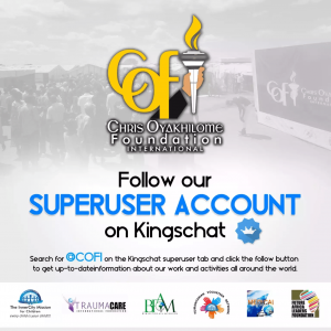 Chris Oyakhilome Foundation International: Now on KingsChat!