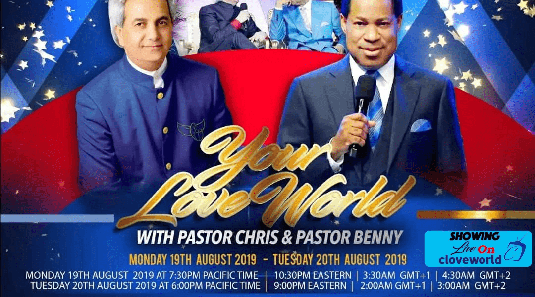 Pastor Chris and Pastor Benny LIVE on Your LoveWorld